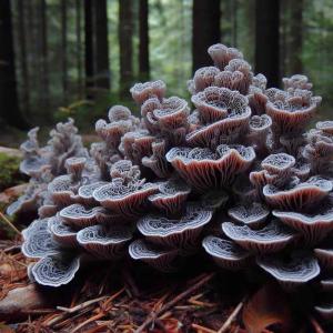 Fungus on the forest floor